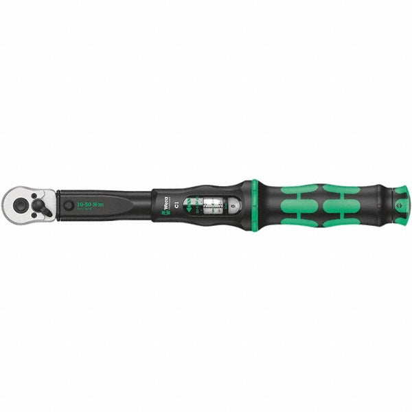 WERA Wera 05075620001 Click Torque Wrench 10-50 Nm 1/4 in