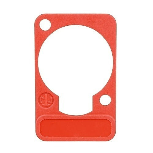NEUTRIK Neutrik Americas DSS-RED D-series Labeling Plate Red