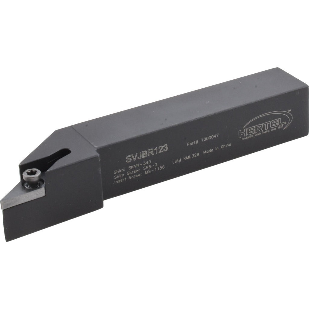 HERTEL Hertel 1000047 Svjb Indexable Turning Toolholder 3/4 in