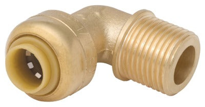 SHARKBITE Sharkbite/cash Acme U276LFA Dishwasher Elbow 1/4x3/8 Mip