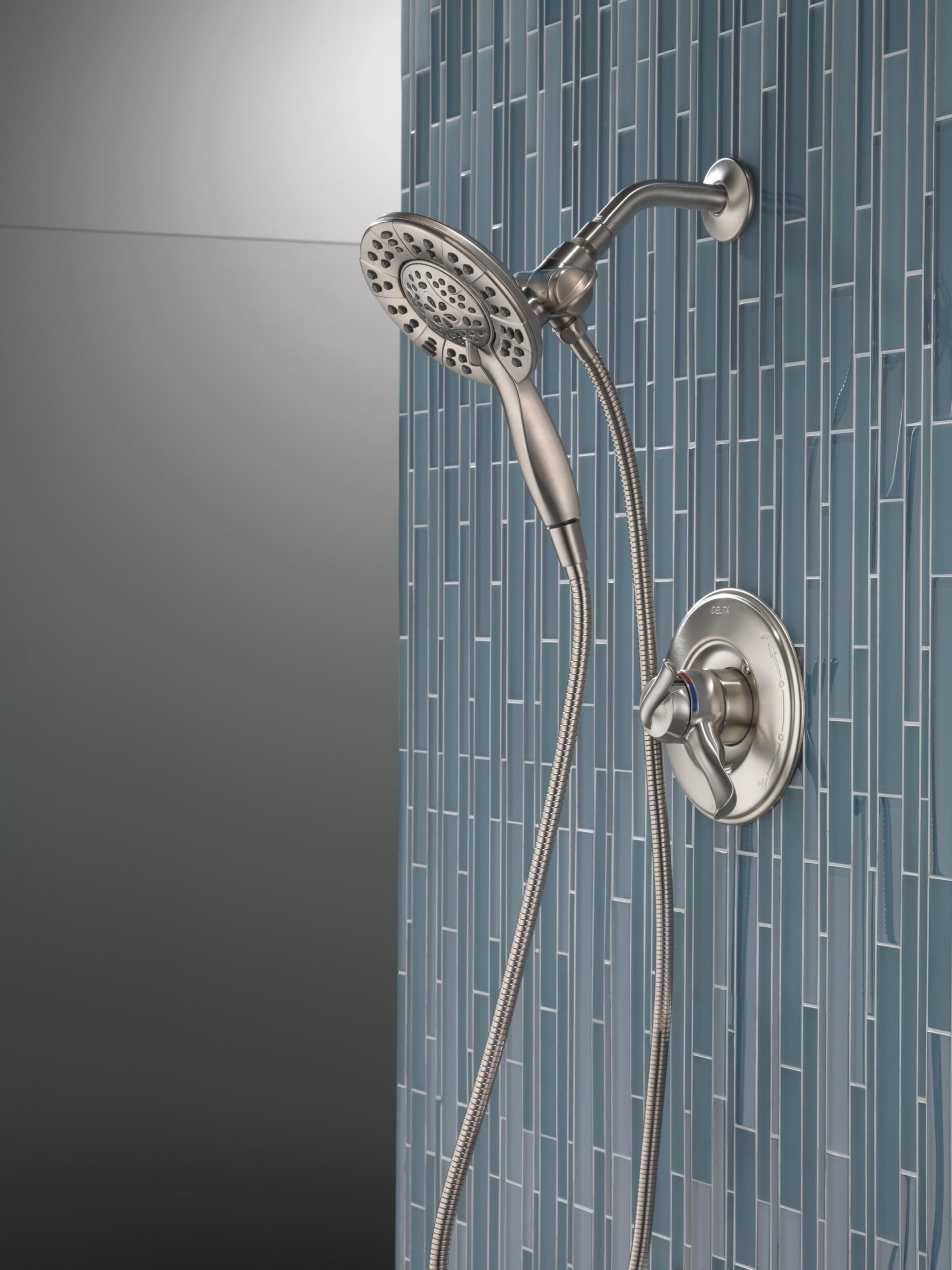 DELTA FAUCET Delta Faucet 58499-SS Dual Shower Head Hand Shower 1.75 Gpm