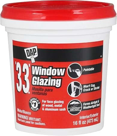 DAP Dap 7079812121 Glazing 33 Compound Pt (Pack of 12)