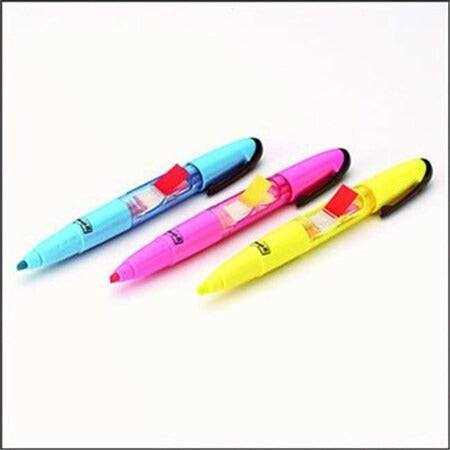 3M 3M MMM689HL3 Sticky Note Flag Highlighter 3-Pack 689-HL3