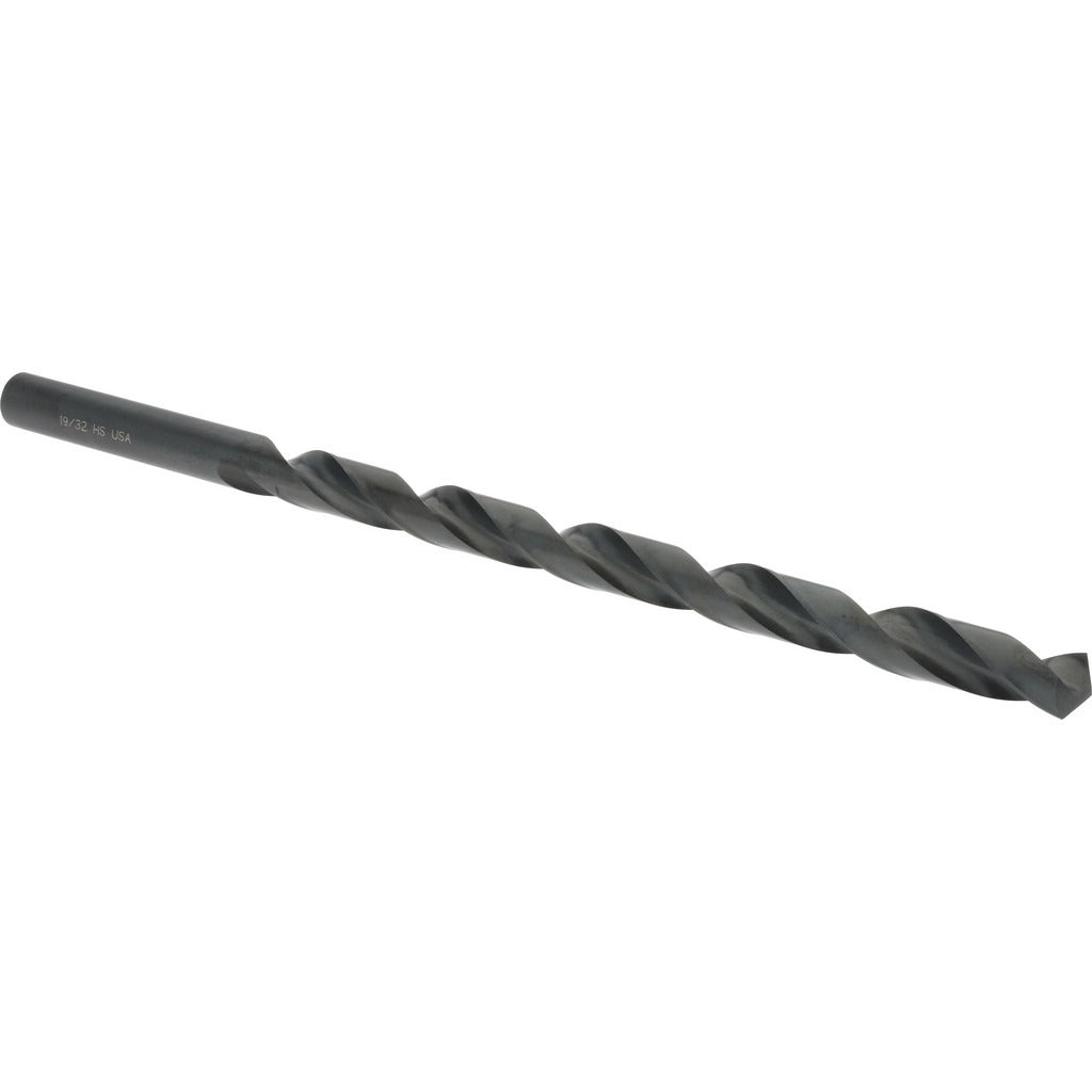 HERTEL Hertel C.E10.1508 Extra Length Drill Bit 0.5938 in Hss