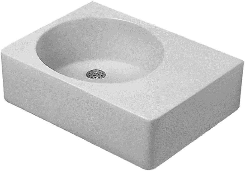 DURAVIT Duravit 684600011 72173-SS single-bowl washbasin 24-1/4-Inch x 18-1/8-Inch