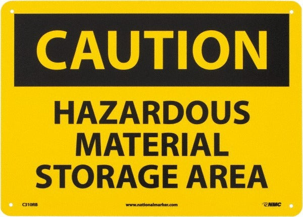 ACCUFORMNMC Accuformnmc C310RB Hazardous Material Storage Area Sign