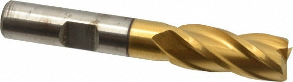CLEVELAND CONTROLS Cleveland C32593 Square End Mill 7/16 in 4 Flute Cobalt