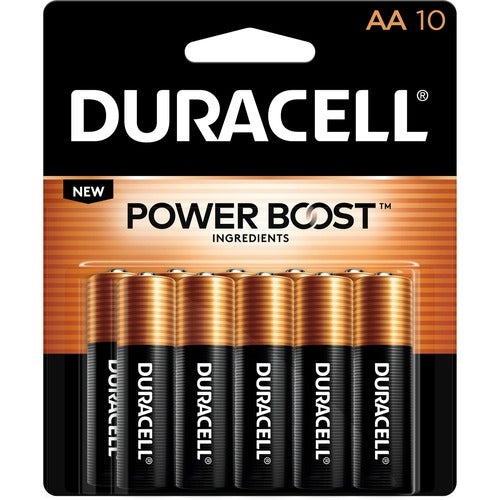 DURACELL Duracell DURMN1500B10Z Coppertop Aa Alkaline Battery 10 Pack