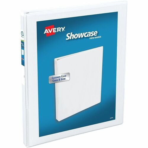 AVERY Avery AVE19551 Round Ring View Binder 1/2 Inch White