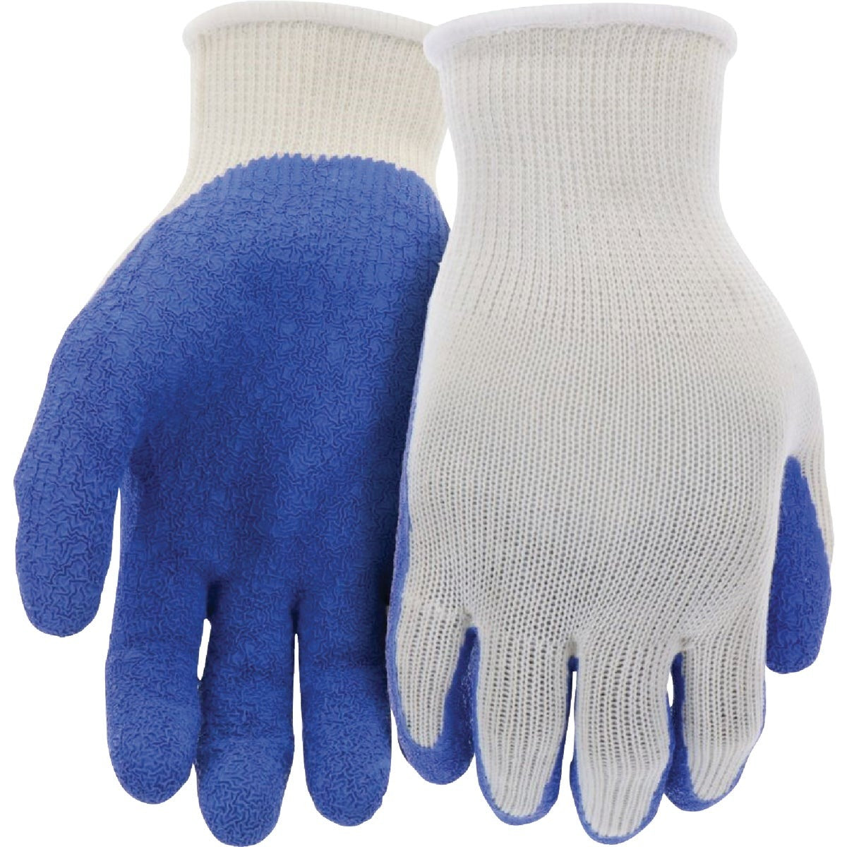 BSC PREFERRED Bsc Preferred DB32201-L Blue Large Grip Glove