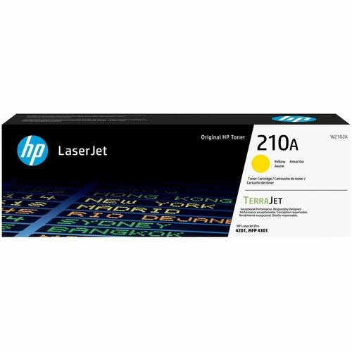 HP Hewlett-packard HEWW2102A Yellow Toner Cartridge 1800 Pages