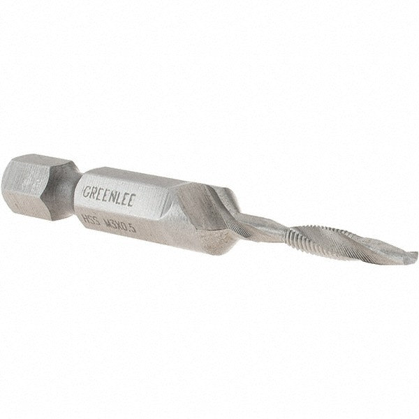 GREENLEE Greenlee DTAPM3C Combo Drill Tap M3x0.5 High Speed Steel