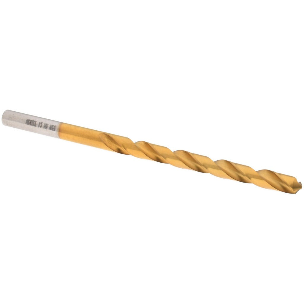 HERTEL Hertel 85707370 Jobber Drill Bit No. 15 Tin Hss