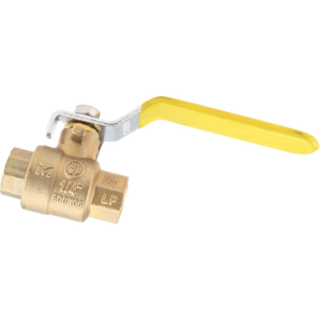 VALUE COLLECTION Value Collection 107-821NL 1/4 in Full Port Brass Ball Valve