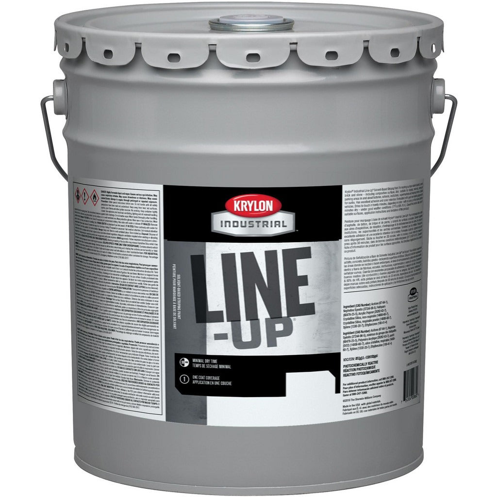 KRYLON Krylon K42130404-20 Striping Paint Highway White 5 Gal
