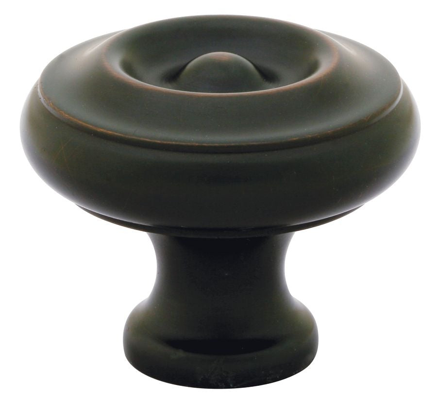 EMTEK Emtek 86115US10B Waverly Cabinet Knob Oil Rubbed Bronze