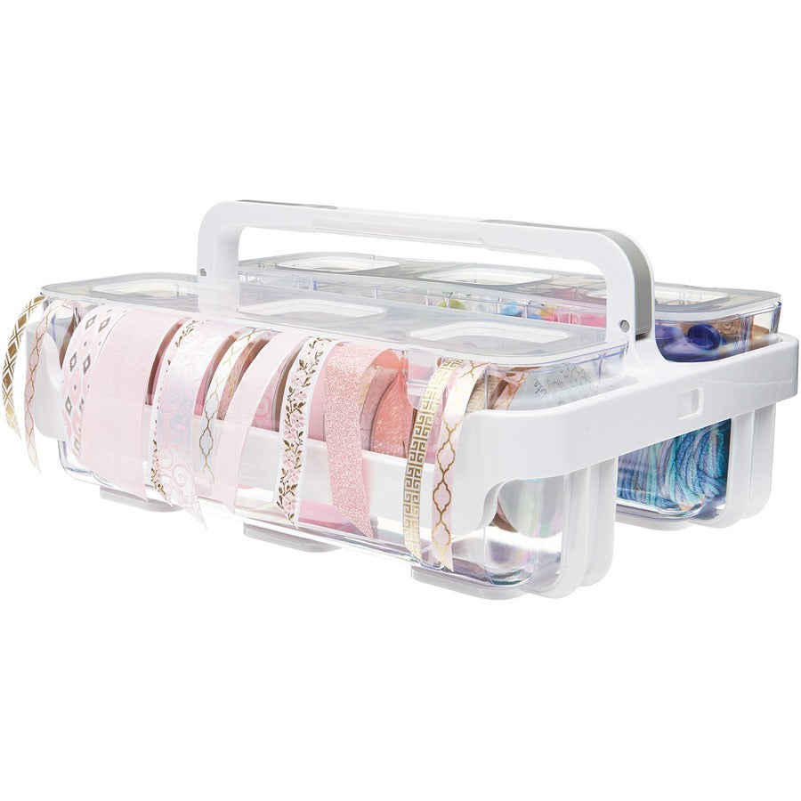 DEFLECTO Deflecto DEF29321CR Ribbon Dispenser (4.4 in H x 13.3 in W x 4.2 in D)
