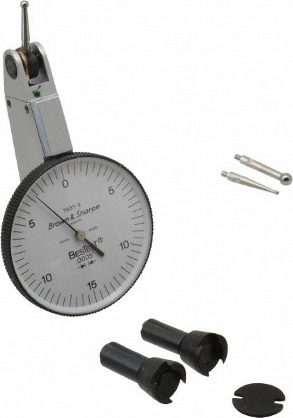 TESA BROWN & SHARPE Tesa Brown Sharpe 599-7031-6 Dial Test Indicator Horizontal