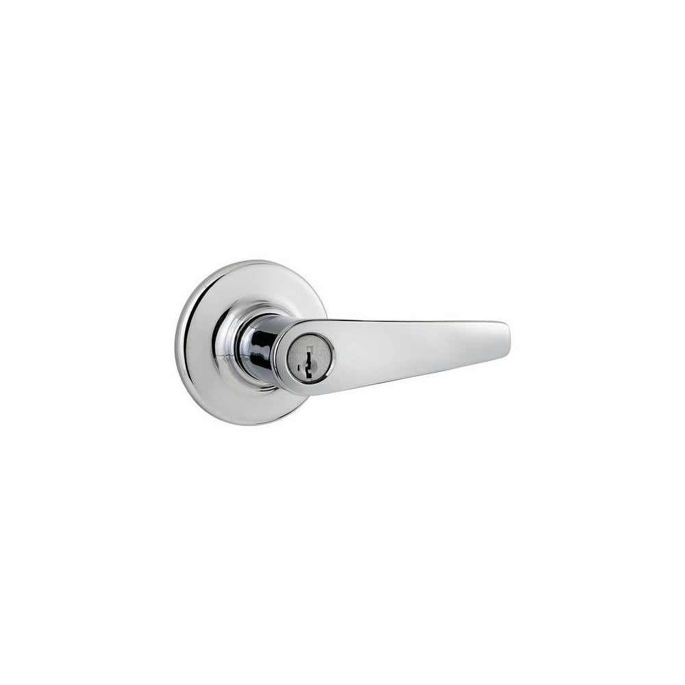 KWIKSET Kwikset 405DL-26S Delta Lever Entry Door Lock Bright Chrome