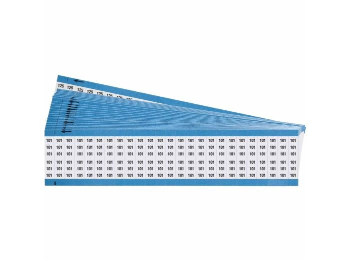 BRADY Brady CPCWM-101-125 Combination Pack Wire Markers Repositionable Vinyl Cloth (625 Total)