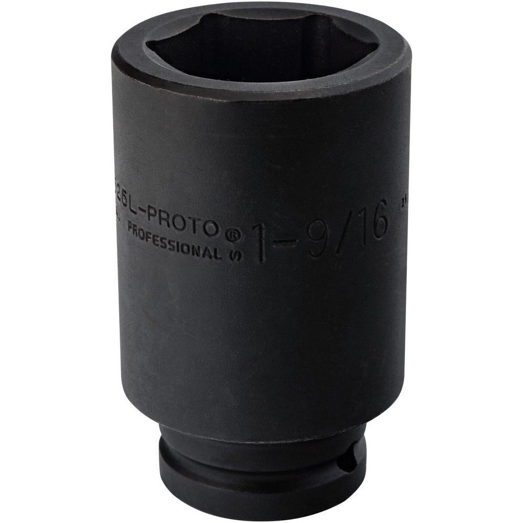 PROTO Proto J07525L Impact Socket 3/4 in Drive 1-9/16 in 6-pt Hex