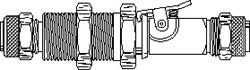 PARKER Parker 394PDSS-6-6 Bulkhead Coupler 316 Ss 150 Psi