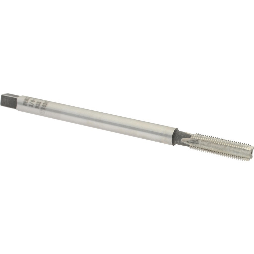 HERTEL Hertel 87006 Plug Hand Tap 3/8-24 Unf 4 Flute Hss