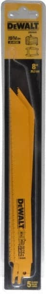 DEWALT Dewalt Accessories DW4846 Recip Saw Blade 8in 10/14 Tpi 5-pack