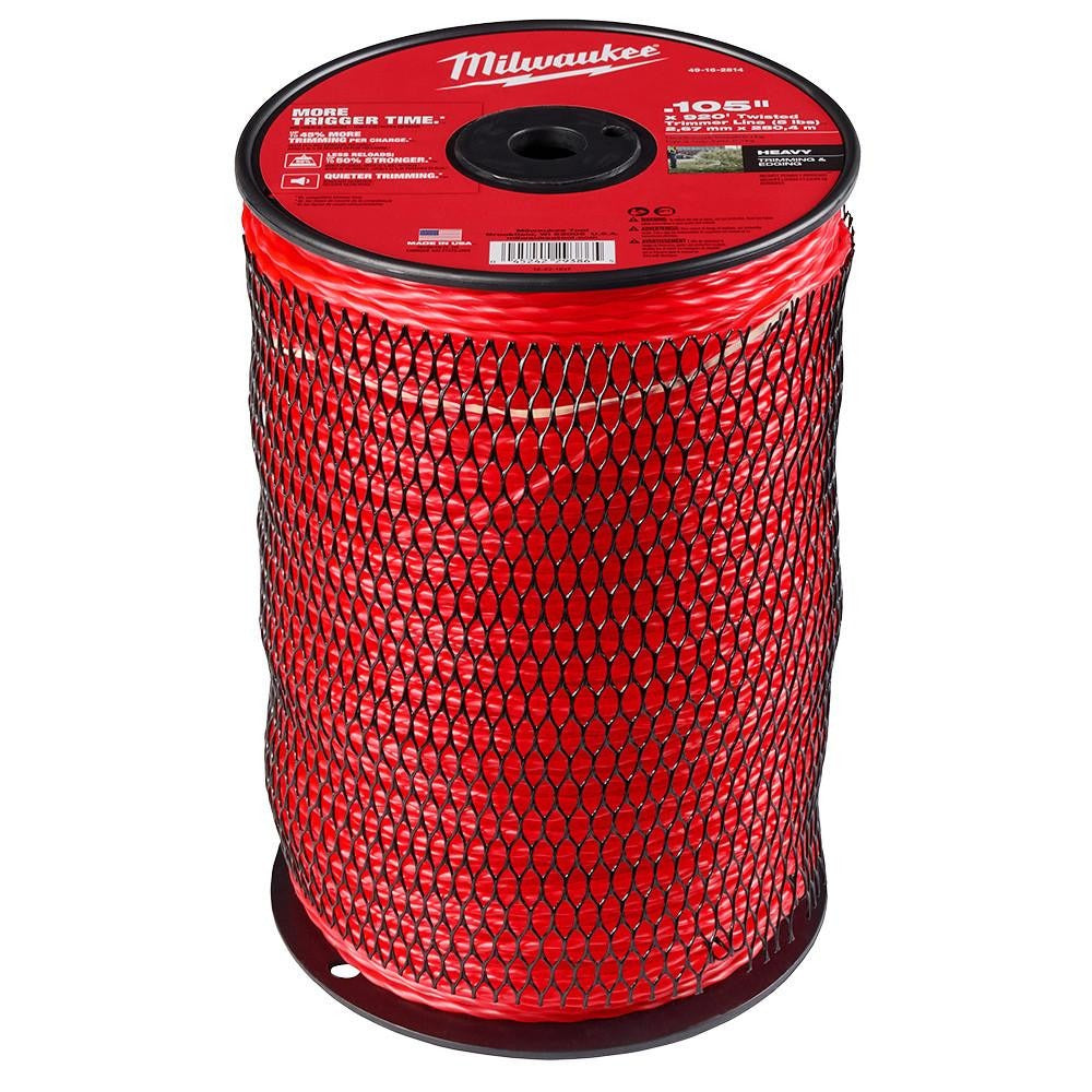 MILWAUKEE Milwaukee 49-16-2814 Twisted Trimmer Line (0.105 in x 920 ft / 5 lb Spool) 49-16-2814