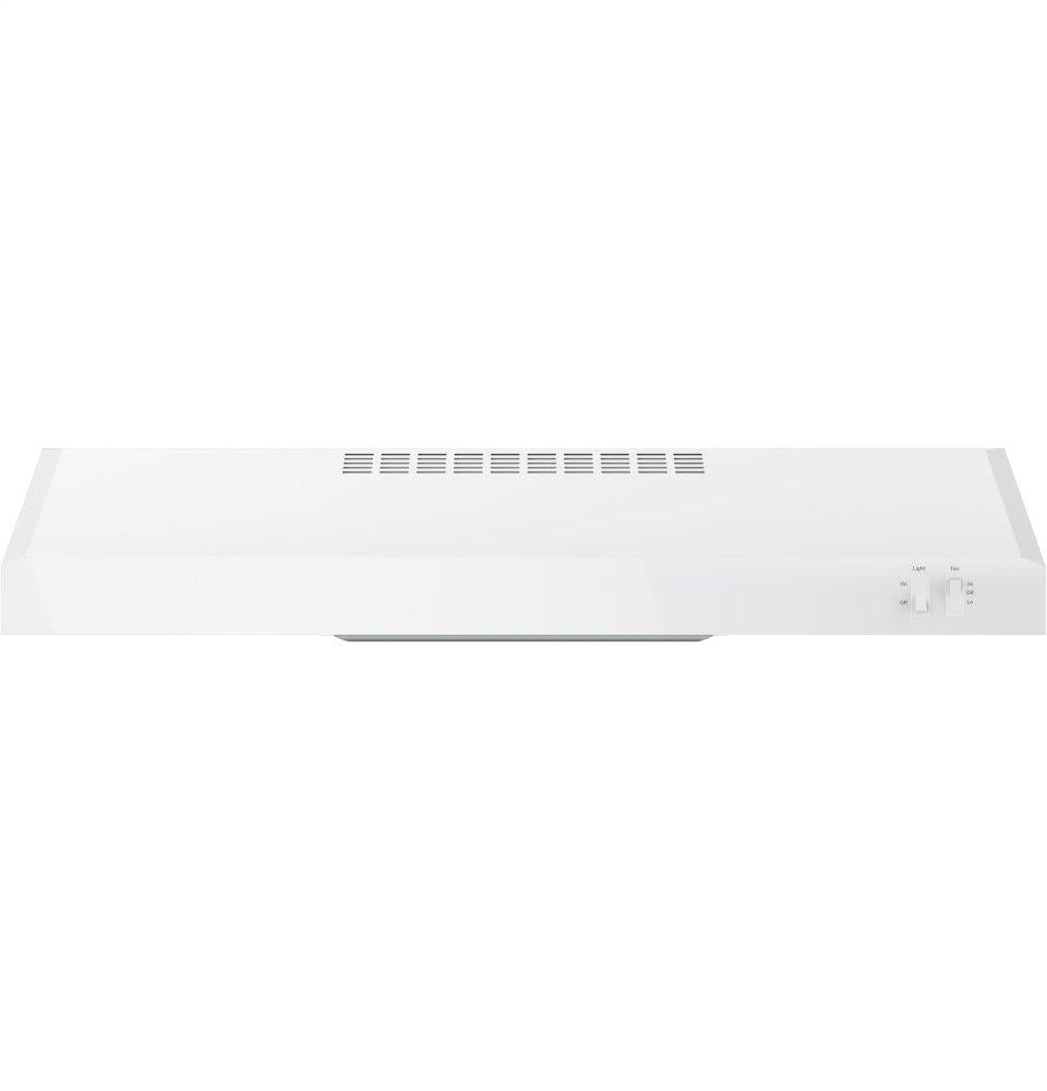 GE APPLIANCES Ge Appliances JVX3300DJWW 30 inches Under the Cabinet Hood 81W (30 in)