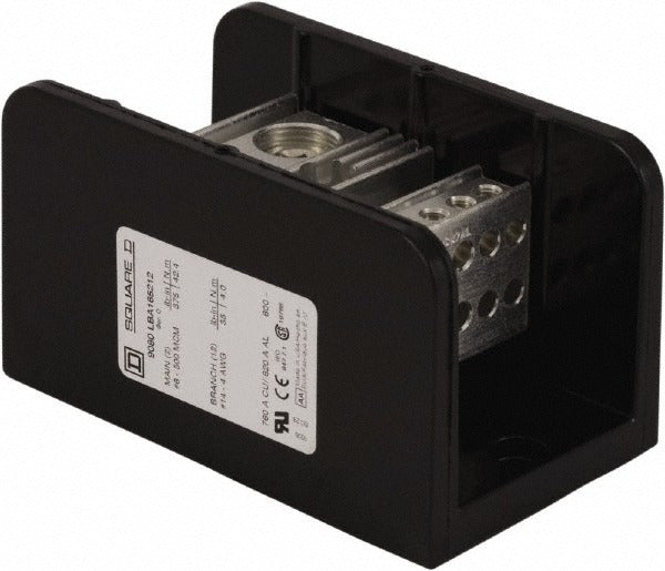 SCHNEIDER ELECTRIC Square D 9080LBA165212 Power Distribution Block