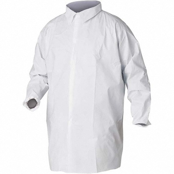 KLEENGUARD Kleenguard 35620 Disposable Lab Coat Large Sms 30 Pack