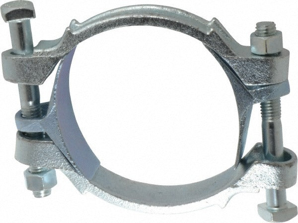 DIXON VALVE & COUPLING Dixon Valve Coupling 525 Double Bolt Clamp Plated Iron