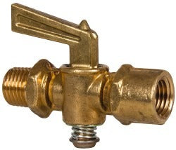 EATON Eaton 6829 Brass Drain Cock Shutoff Valve 1/4 Nptf