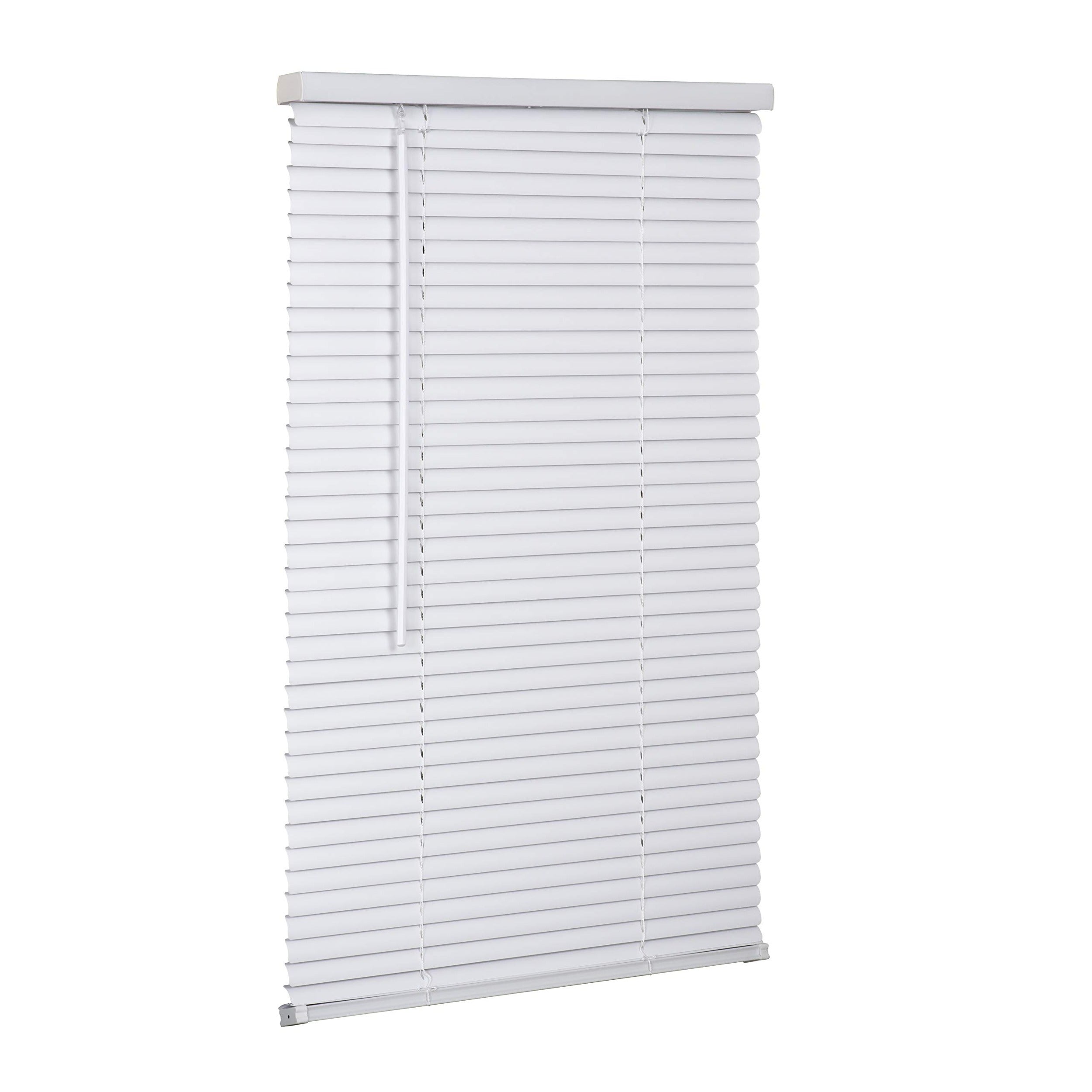 LOTUS & WINDOWARE Lotus and Windoware MLX6060WH Cordless 1-Inch Vinyl Mini Blind 60 x 60 (MLX6060WH)