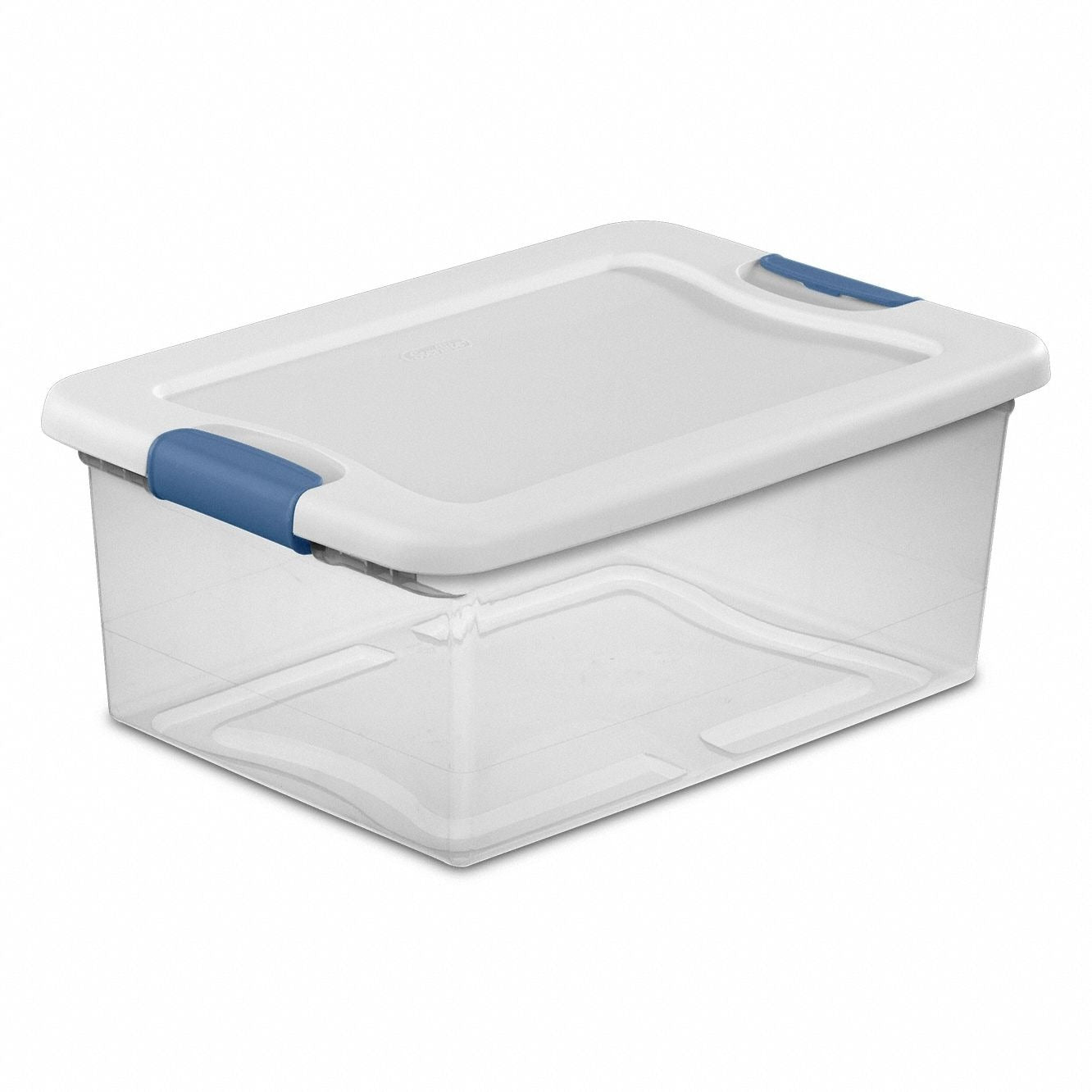 STERILITE Sterilite 14948012 15 Quart Latching Storage Tote (12 Pack)