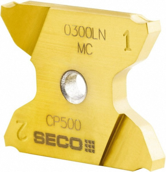 SECO TOOLS Seco 02823042 Grooving Insert CP500 Solid Carbide X4