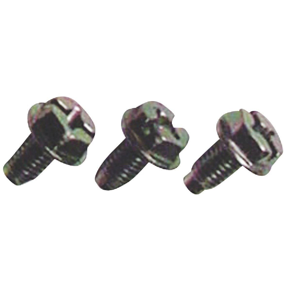 GARDNER BENDER Gardner Bender GGS-1512R Round Washer Grounding Screw 12-Pack