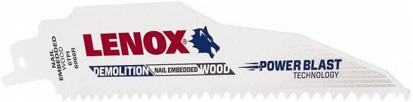 LENOX Lenox 20514B6066R Bi-metal Reciprocating Saw Blade 25 Pack