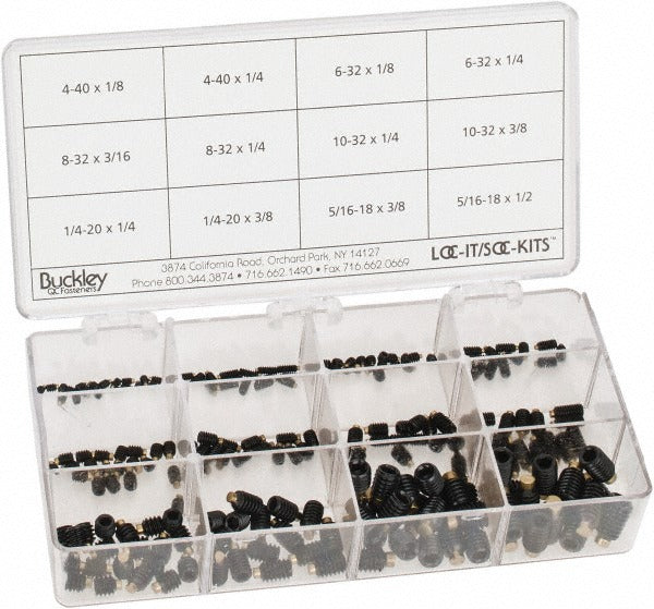 VALUE COLLECTION Value Collection SET-1-BT-AS Set Screw Assortment 210pc