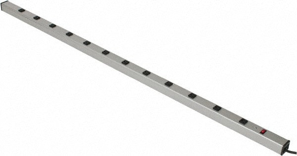 WIREMOLD Wiremold UL2064BD Power Outlet Strip 12-outlet 120V 15A