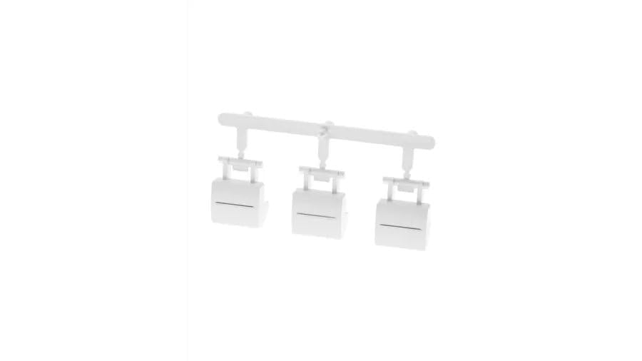BOSCH Bosch 00606557 Dishwasher Control Panel Button Set White