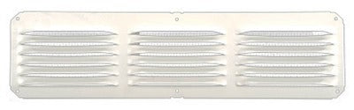 LOMANCO Lomanco C416-W Cornice Vent 16x4 Inches White Aluminum