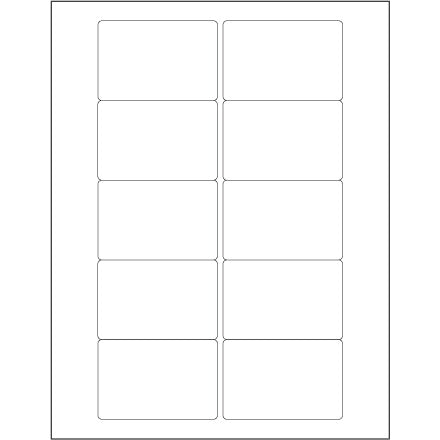 BSC PREFERRED Bsc Preferred LL165 Blank Mailing Labels 1000 Per Case