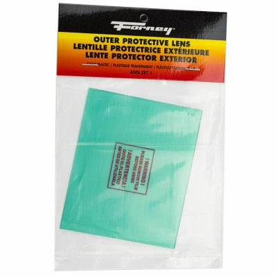 FORNEY Forney 55759 Outer Protective Lens 2-pack Welding Helmet