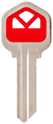 ILCO Kaba Ilco Corp KW1-PC-RED Kwikset Red Key Blank 5 Pack
