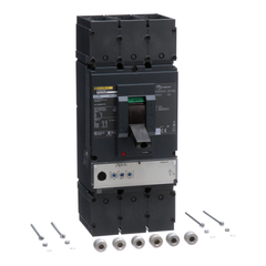 Square D LGL36400U31X 3-Pole 400 Amp 600 Volt Electronic Trip Molded Case Circuit Breaker