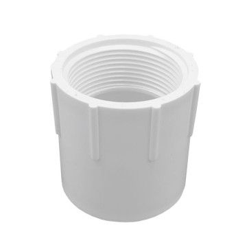 SPEARS 435010 Adapter, Slip x FPT White PVC Schedule 40