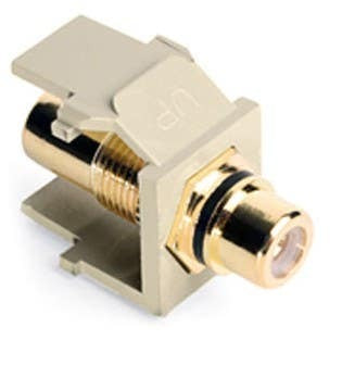 LEVITON Leviton 40830-BAE QuickPort Snap-In Modular Insert (Each)