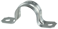 L.H. Dottie HW402 Two Hole Conduit Strap Steel Zinc-Plated 3/4 inch